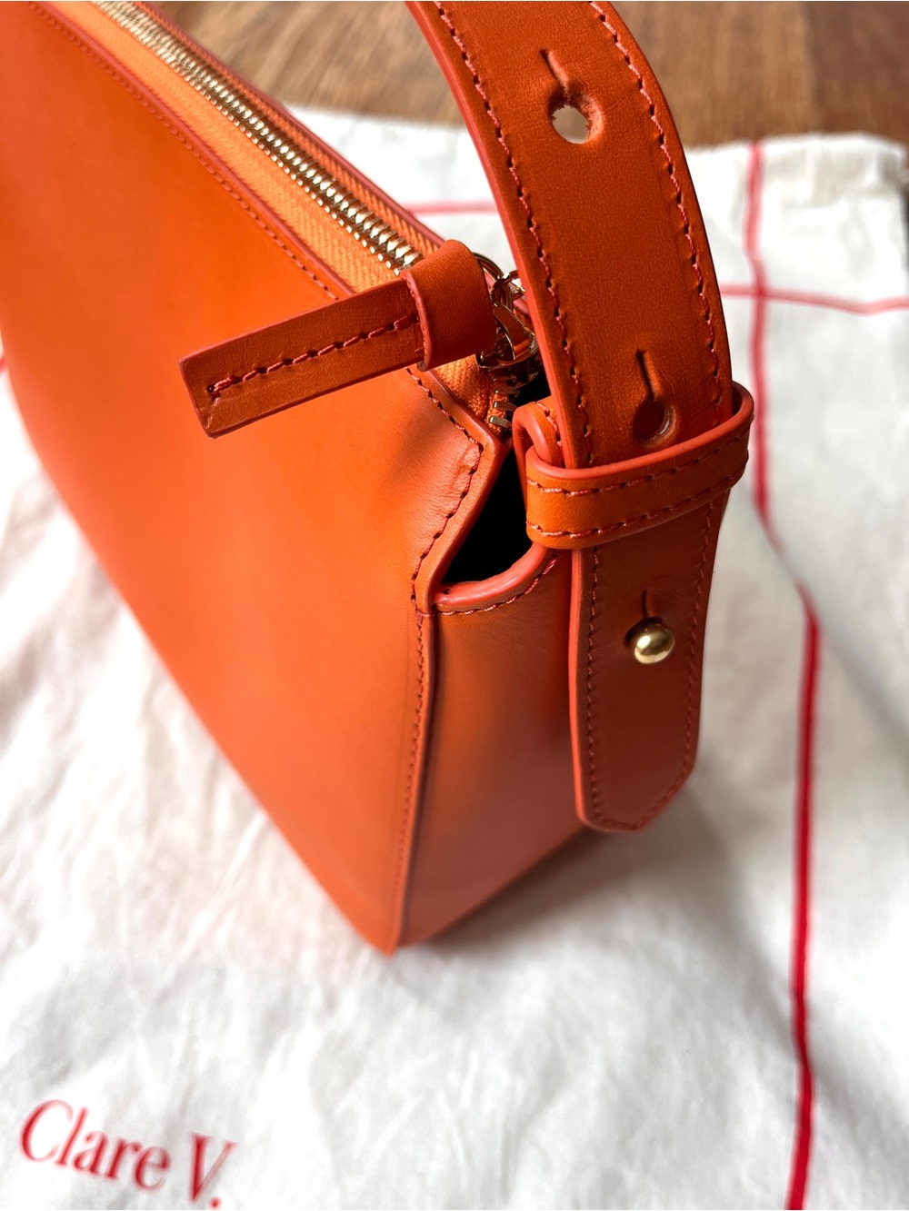 Clare V Fleurine Bag in Zucca - Picture 6 of 12